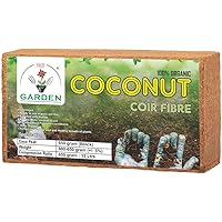 GATE GARDEN Cocopeat Brick (650gm) - Expands to 3.5 Kg Powder