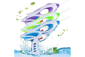 SULOLI Water Pistols For Kids,3Pack Super Gun Blaster Cool Small Pistol Guns Outdoor Beach Garden Toy Pool Bath Party Water Fighting Toys For Children Girls Boys