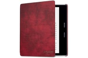 AMAZON Etui skórzane do Kindle Oasis, bordowe, pasuje tylko do urządzeń 9. generacji (modele z 2017 roku) i 10. generacji (modele z 2019 roku)