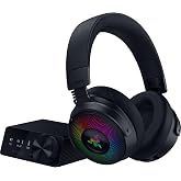 Razer Kraken V4 Pro - Wireless gaming headset with control hub - Sensa HD haptics (OLED control hub with TriForce 40mm driver