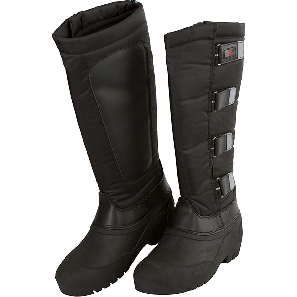 Bottes D'équitation HKM Country Arctic – Noires – Neuves Avec Tailles Au Choix