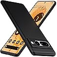 TesRank Google Pixel 7 Pro-fodral, matt yta mjuka fodral [ultratunn] [reptålig] TPU skyddande fodral mjukt mobiltelefonfodral
