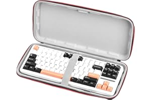 ‎RLSOCO RLSOCO Tasche für Logitech MX Keys Mini/G PRO X 60 Lightspeed/G PRO X TKL Rapid/G G915 X /G413 Mechanische,87 Tenkeyless Tastatur Schutzhülle (Passend zur maximalen Tastaturgröße:36.8 cmx15cmx4cm)
