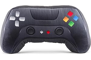 Froster Cuscino Controller Gigante, Cuscino Videogame 64x35 cm, Joystick, Regalo per Gamer, Ragazzo, Adolescente, Gaming Gadget Nerd, Videogiocatore, Play Videogiochi, Game