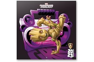 ‎GRUPO ERIK Grupo Erik Wandkalender 2023, I am Groot Jahreskalender 2023, Kalender 2023 Wandkalender mit Geschenk Poster, Kalender 2023 zum Aufhängen, offizielle Lizenz, FSC zertifiziert