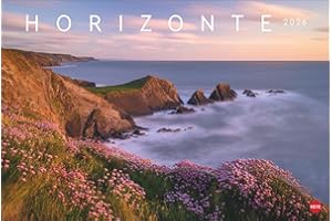 Horizonte Kalender 2026: Traumhafte Landschaftsfotos in einem großen Wandkalender. Kalender im Großformat - ein spektakulärer Blickfang und Wandschmuck.