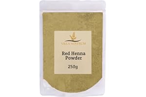 Red Henna Powder 250g For Hair Dye, Red Hair Dye for Men/Women by Villa Nostrum
