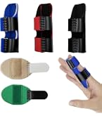 Set Da 3 Stecche Per Dita Regolabili Con Inserti In Alluminio – Per Artrite, Distorsioni E Gonfiore - 2