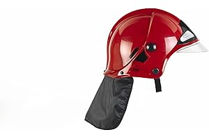 Theo Klein-8901 Firefighter Henry Casco De Bomberos, Rojo One Size, Juguete, Multicolor, (8901)