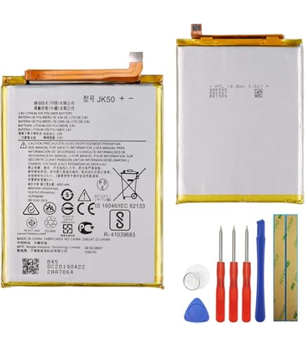 Audiosystem BATTERIA PER ULEFONE POWER 6050MAH RICAMBIO 3026LN6050M44V, INCLUSO KIT MONTAGGIO BATTERIA