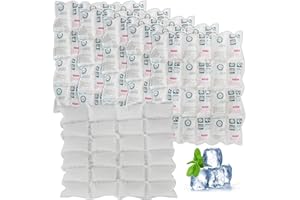 MR.ICE World-Bio Ice Packs for Cool Box, Shipping Food, Travel, Packing, Picnic Cooler Bags, Lunch Boxes - 24 Cell, 6 Pcs