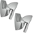 Vogel's VLB 500 Universelle Lautsprecher Boxen Wandhalterung set, Schwenkbar bis zu 180° (links/rechts), Bis zu 20° neigbar, 
