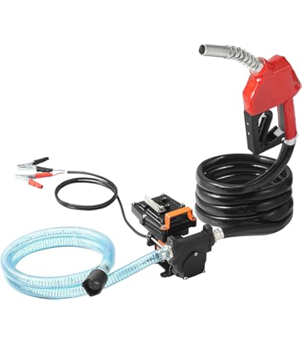Pompa Di Trasferimento Diesel VEVOR 40L/min - 220V, Autoadescante, Con Contatore Litri, Per Gasolio E Cherosene - Foto 8