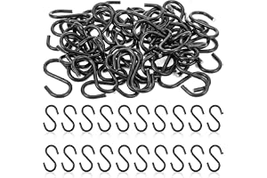 PEOVLVN 50 stycken mini S-krokar för upphängning 2,5 cm liten hängkrok