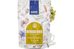 ‎MONTE NATIVO Griechischer Bergtee Monte Nativo (200g) - Greek Mountain Tea - Stimulierend und gesunder Sideritis Scardica - Immunsystem stärken - 100% natürlich - ohne Zusatzstoffe - Aromatischer Kräutertee lose