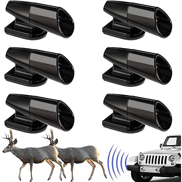 Hirschpfeife Fürs Auto – Ultraschall-Wildwarner Für Mehr Sicherheit Beim Fahren | Wasserdicht, Batterielos, Für Camping & Nachtfahrten