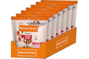 Nature's Variety - Freezed Dried - Toppers pour Chiens avec du Bœuf - 7 x 120g - Total 840g