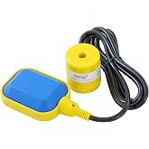 KATSU Floating Switch 250 V 16 (5) A 2 M Cable Switch Float Water Level for Electric Pump, Water Tank, Submersible Pump 15101