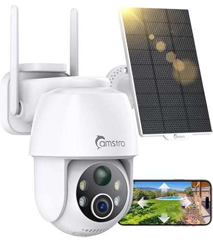 Yeer® draadloze camera bewaking met app en lamp beveiligingscamera