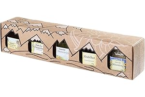 ‎PUNTZELHOF ALLGÄUER DELIKATESSEN Allgäuer Genuss-Box | Honey and Fruit Spreads Gift Box with 5 x 50 g Gourmet Bread Spread