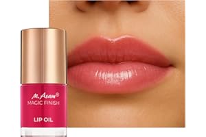 ‎M. ASAM M. Asam MAGIC FINISH Lip Oil Raspberry Dream (6ml) – Lippenöl Für Gepflegte, Glänzende Lippen, Spendet Feuchtigkeit & Volumen, Leichte Textur Mit Glanz-Finish & Hyaluron, Vegane Lippenpflege