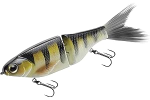 Spro KGB Series Chad Shad 180 18 cm, 68 g, Swimbait, leurre pour la pêche au brochet, Hardbait, wobbler