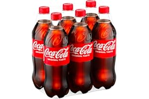 Coca-Cola Original Taste, Tutto il Gusto Originale di Coca-Cola in Bottiglia PET 100% Riciclabile, Bevanda Analcolica - 6 Bottiglie da 660 ml