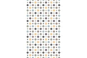 DobleUve Estudio Alfombra Vinílica Hidráulica 30 | Color Multicolor | 65x200 cm | Alfombra Cocina Lavable Antideslizante | Alfombra Vinilica | Suelo Vinílico | Alfombra Vinilo Salón