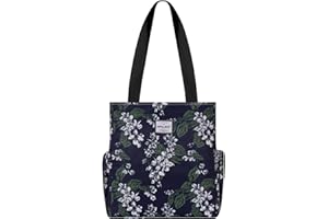HAWEE Donna Borsa Tote con Zip Leggera Borsa a Tracolla Casual Borsa a Mano Moda Borsa a Spalla Grande Borsa della Spesa Impermeabile Borsetta per Viaggio Scuola Lavoro Quotidiano Vita Yoga Spiaggia