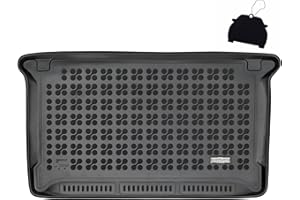 M MOTOS Tapetes de goma para maletero adapta para BMW i3 2013-2022 Mejore la comodidad de sus viajes con la alfombrilla antideslizante - alfombrilla para maletero de coche para todo tipo de clima, pro