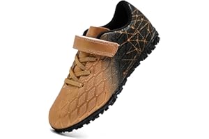 PiDaGlobal Boys Football Boots Kids Girls Firm Ground Soccer Shoe Astro Turf Trainers Athletics Sport Futsal Shoes Teenager Profession Competition Indoor Outdoor Unisex