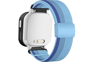 chinbersky Nylon Elastische Armband kompatibel mit Xplora X6 Play/Anio 6 Armband, Kids Smartwatch Weicher, Atmungsaktiver Nylon Stoff mit Magnetisch für Jungen und Mädchen für Xplora X6/X6Pro/Anio 6