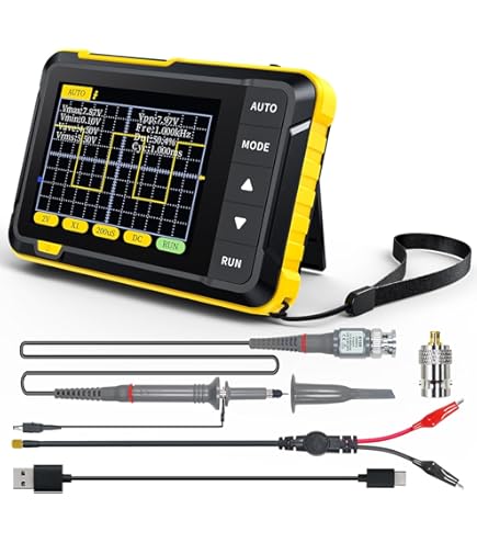 FNIRSI 1014D Digital Oscilloscope 2 In 1 Dual Channel Input Signal - Foto 7