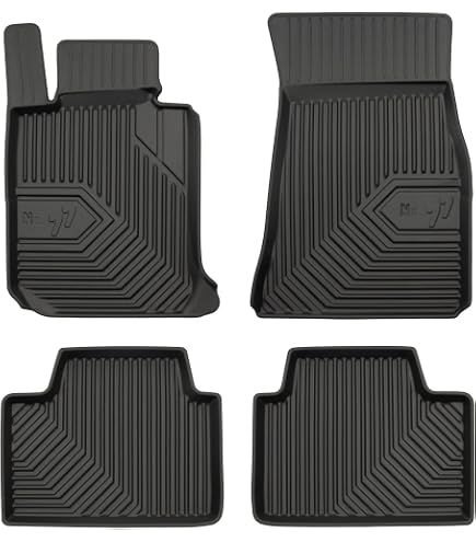 ELMASLINE Vasca Baule Per Smart #1 (2023-2025) - Tappetino Bagagliaio In Gomma TPE Con Bordo Alto 5 Cm - Antiscivolo E Inodore