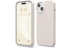 ‎ELAGO elago Etui Kompatybilne z iPhone 15, Etui z Płynnego Silikonu, Etui Ochronne Na Całą Obudowę, Odporne Na Wstrząsy, Smukłe Etui Na Telefon, Odporne Na Zarysowania, Miękka Wyściółka z Mikrofibry, 6,1"