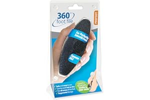 Profoot 360 Foot File - Foot File Ideal for Calluses - Ergonomic Unique Design - Removes Hard Skin and Calluses - Gentle Remover Leaving Feet Smooth