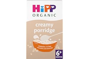 HiPP Organic Creamy Porridge 6+ Months 160g (Pack of 4)