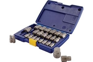 IRWIN Zestaw wykrętaków do śrub z łbem sześciokątnym, wielobiegunowy, 25-częściowy (53227)