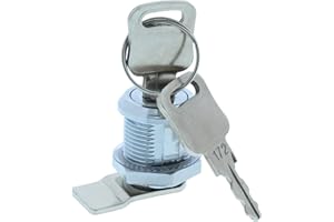 ToniTec - Serratura M19 per cassetta della posta, a forma di cilindro, universale, modello TTBKS1920