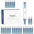 Dr.pen A9, Professional Wireless Microneedling Pen A9 with 12Pcs 12Pin & 10Pcs 36Pin Replacement Cartridges Needles, Electric Microneedling Machine for Skin Tightening Anti-Wrinkle Reduce Acne Scar
