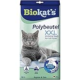 Biokat's Poli torba XXL &ndash; Kedi kumunun hijyenik değişimi i&ccedil;in kedi tuvaletinde sergileme torbası - 1 paket (1 x 12 torba)