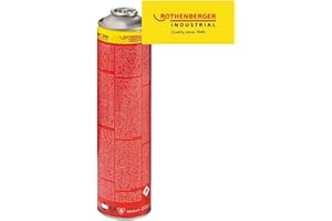 ROTHENBERGER Wkład Gazowy Industrial Multigas 300, Przyłącze: 7/16 Cala Norma UE EN 417 Samouszczelniająca