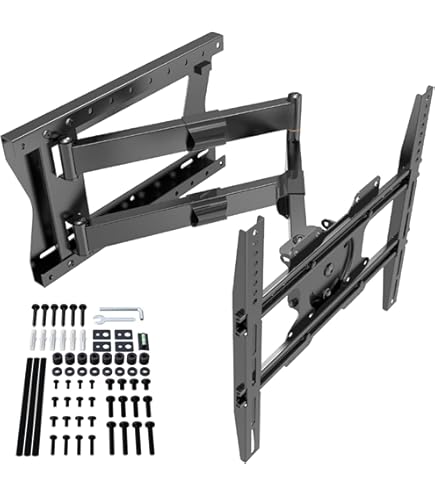 XTRarm Crius 100 cm Rotate 600 TV Beugel Black Draaibaar en Roteerbaar