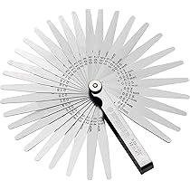 MIB Fühlerlehren-Set Am Ring – 200 Mm, 20 Blatt, 0,05–1,0 Mm Für Ventilspiel & Co.