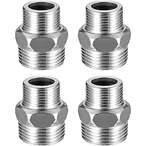 HBGNZU Edelstahl Adapter BSP Gewinde - F10x1 Auf M8x1.25