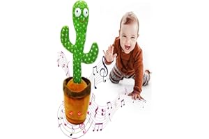 hyd Hediyelik Konuşan,Dans Eden,Şarkı Söyleyen Peluş Kaktüs Oyuncak Doğum Günü Hediyesi