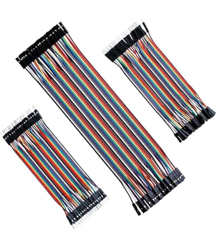 IWISS 620 Stück 2,54 Pitch Row Dupont Type Stecker / Buchse Pin