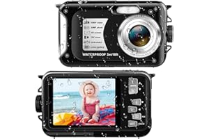 YISENCE KUAVI Unterwasserkamera 10ft 1080P Full HD 30MP wasserdichte Kamera 16X Digitalzoom Anti Shake Digitalkamera