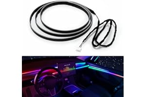 TWETIZ Dreamcolor Acrylic Interior Car LED Strip Light 43-inch, which fit for dreamcolor main controller connects and sub-controller kit (not including), Not applicable dreamcolor 5 in 1(single controller)