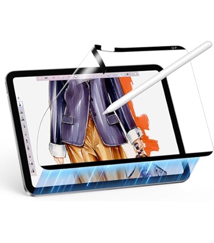 Protecteur D'écran Papier PET Mat Pour IPad Air 11 Pouces M3 2025/M2 2024 - Anti-reflet, écriture Comme Sur Papier, 2 Films Inclus